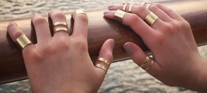 Gold rings for women in South Africa